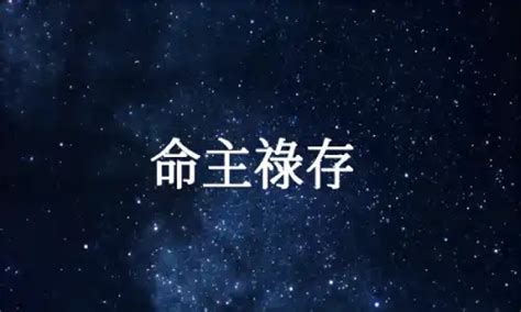 命主意思|命主祿存：人生航程中的幸運之星